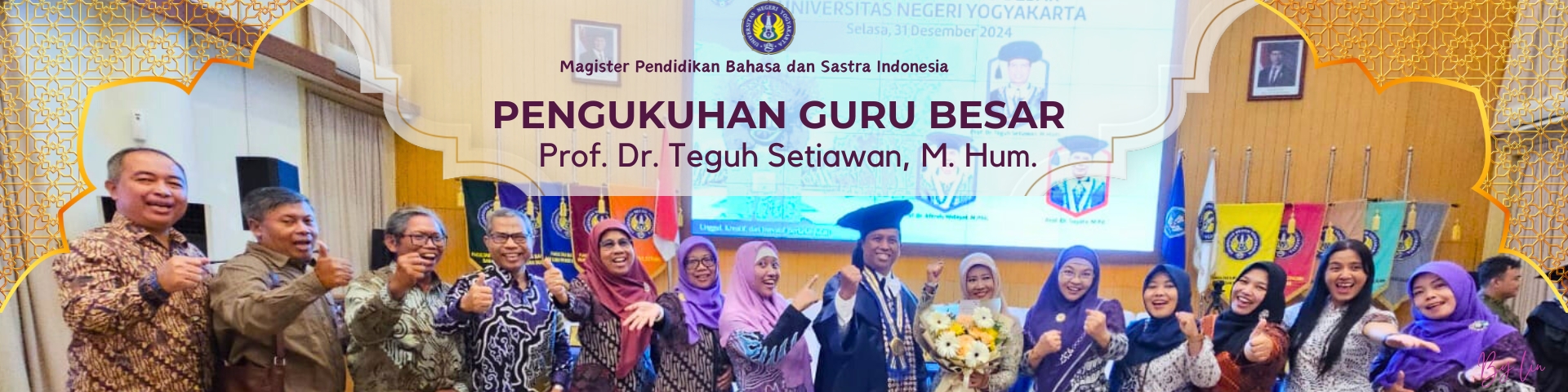 Pengukuhan Prof Teguh